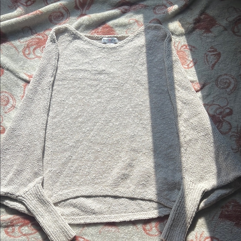 Elegant Cream Sweater